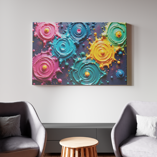 Vivid Cosmic Splashes