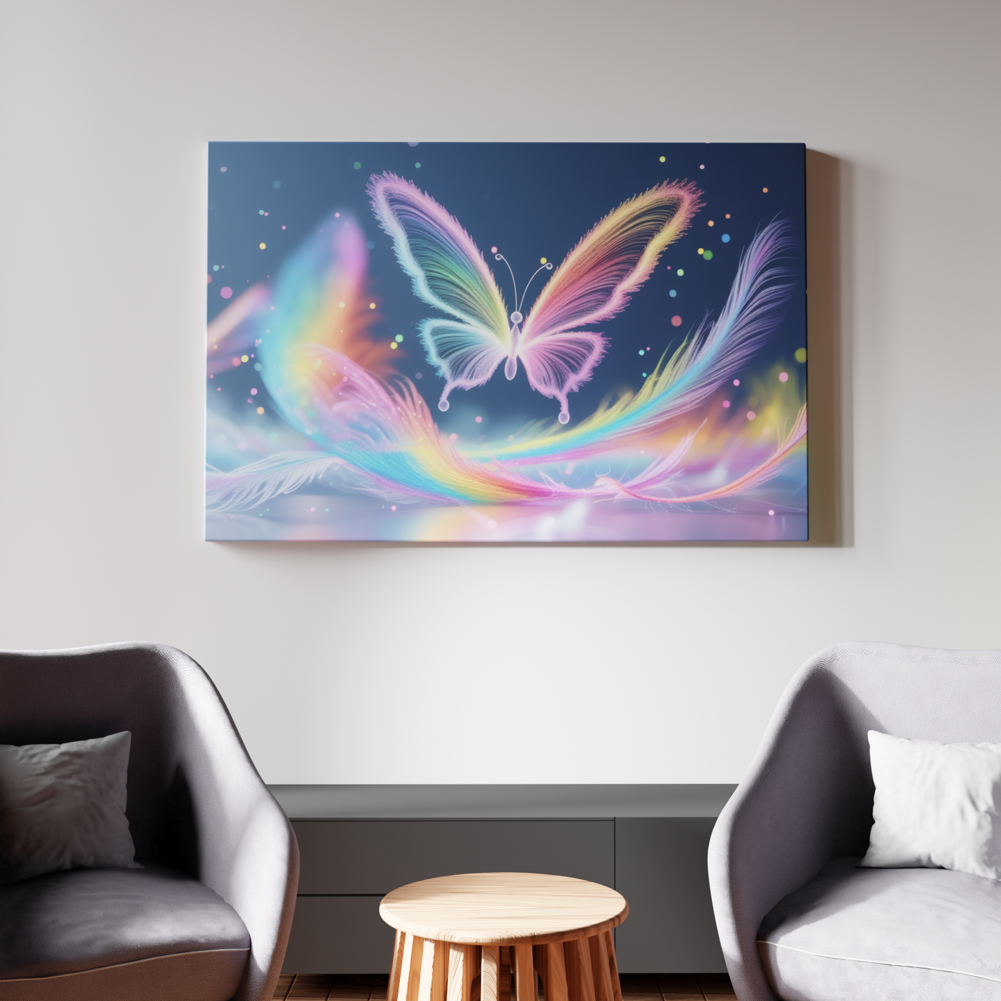Ethereal Spectrum Butterfly