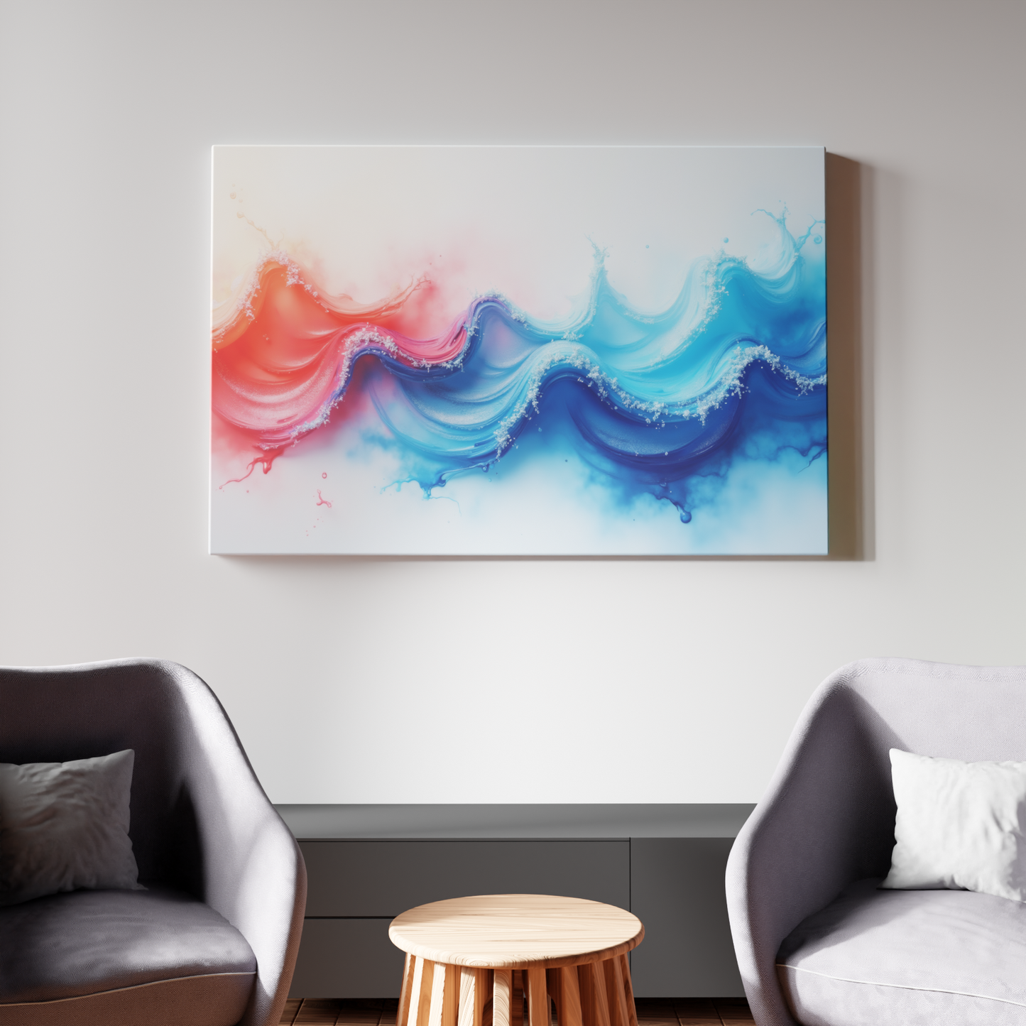 Fusion Waves of Color