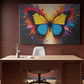 Vibrant Butterfly Explosion