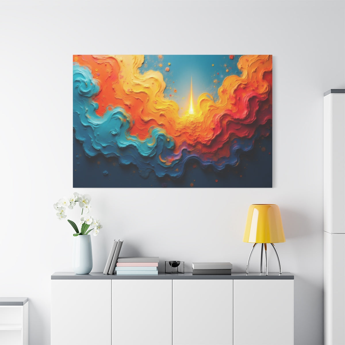 Eruption of Cosmic Colors