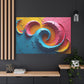 Cracked Swirls of Vibrant Change