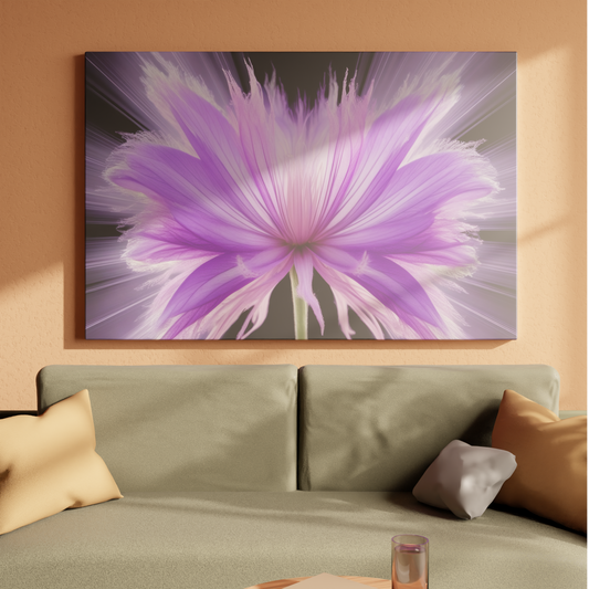 Radiant Blossom Exploding