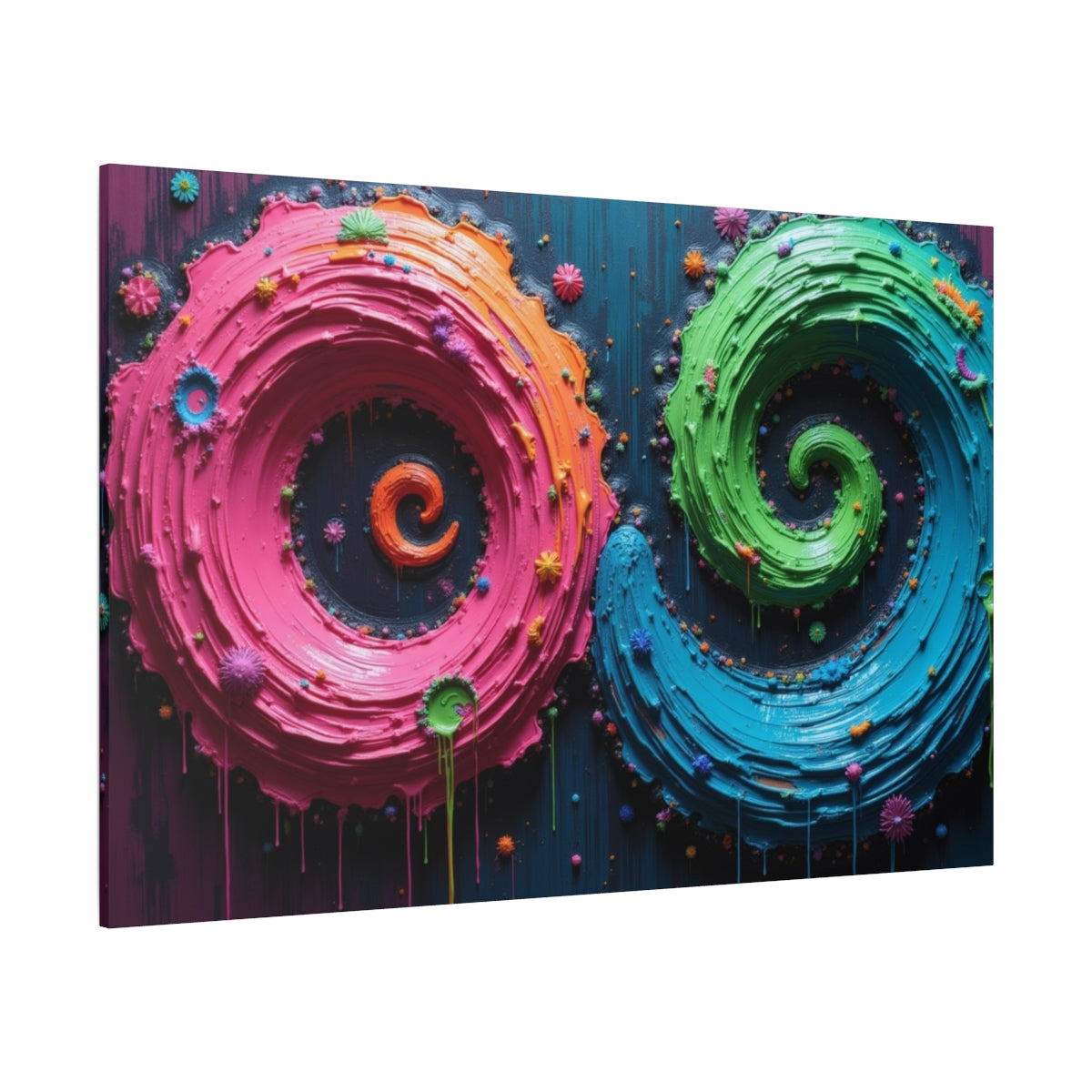 Vibrant Fusion of Colors