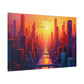 Sunset Over Metropolis