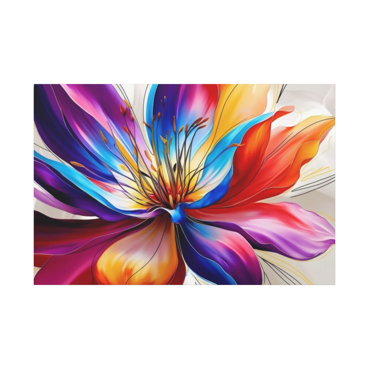 Floral Symphony in Vivid Hues