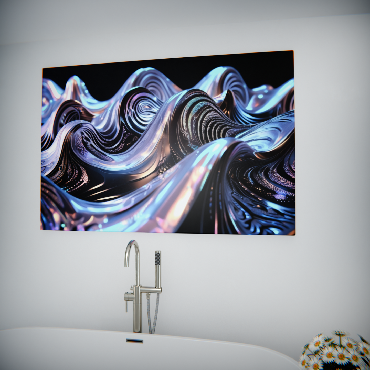 Luminescent Waves of Steel