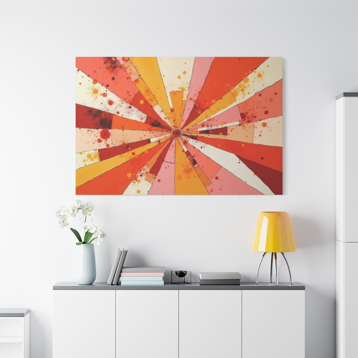 Radiant Burst of Colors
