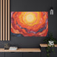 Eclipse of Color: Layered Sunset Hues