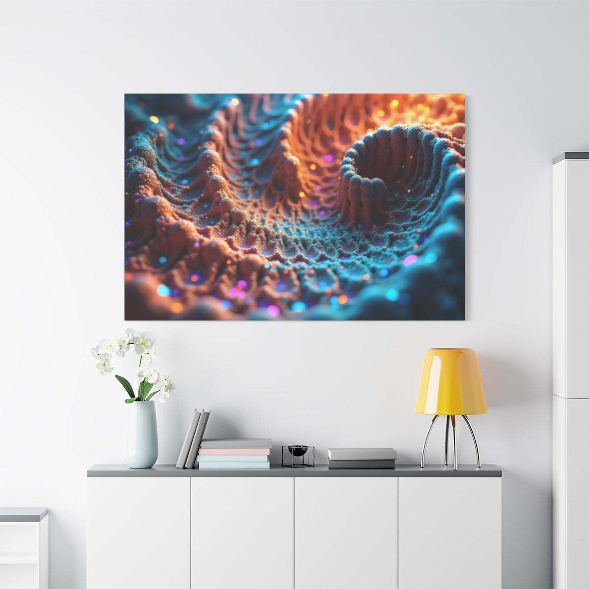 Cosmic Coral Dreamscape