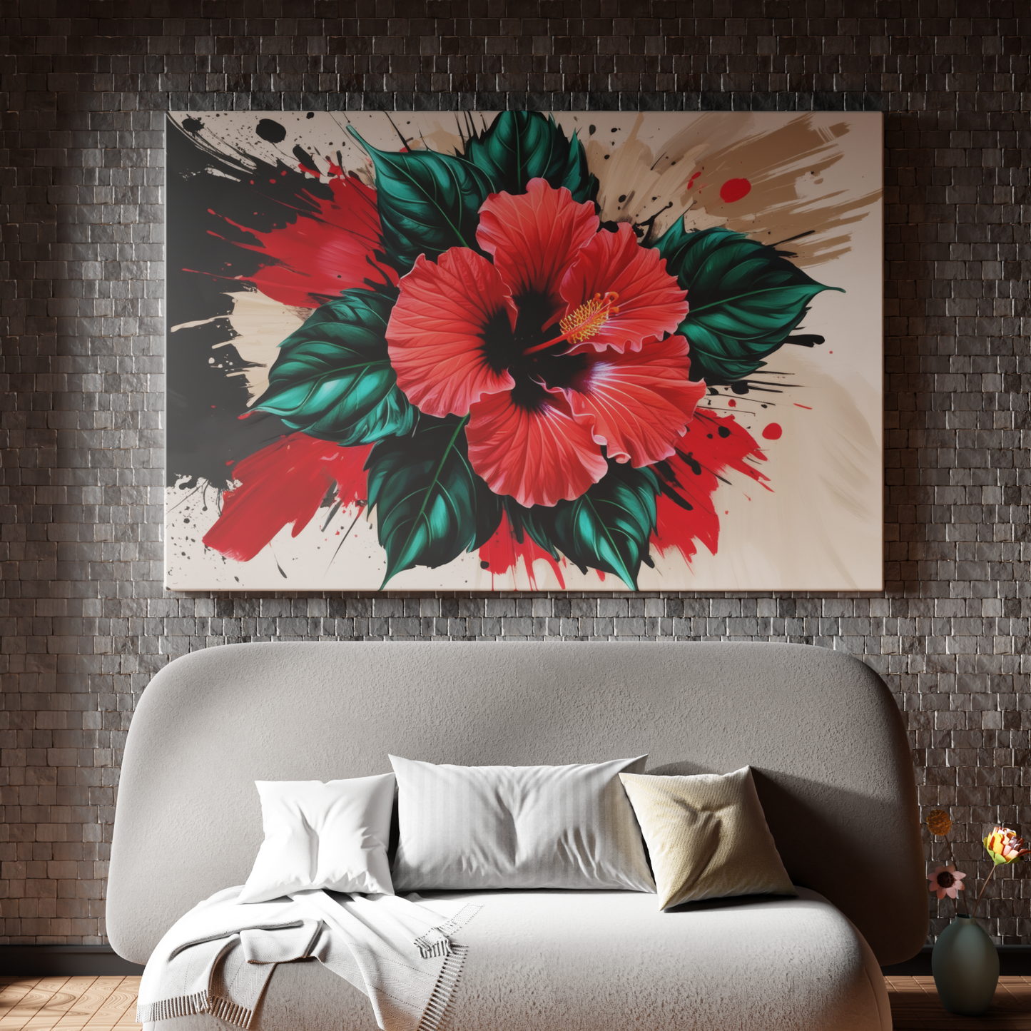 Eruption of Hibiscus