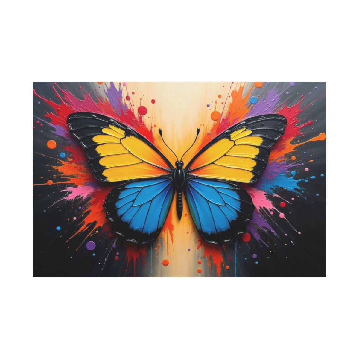 Vibrant Butterfly Explosion