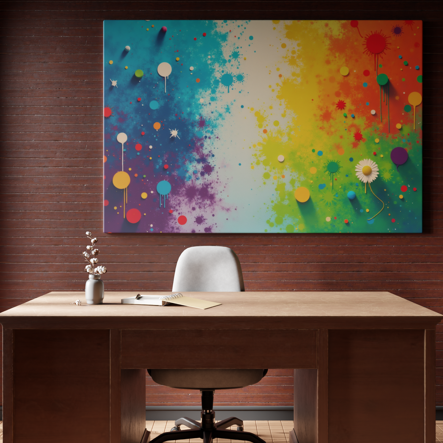 Color Symphony: A Dance of Hues