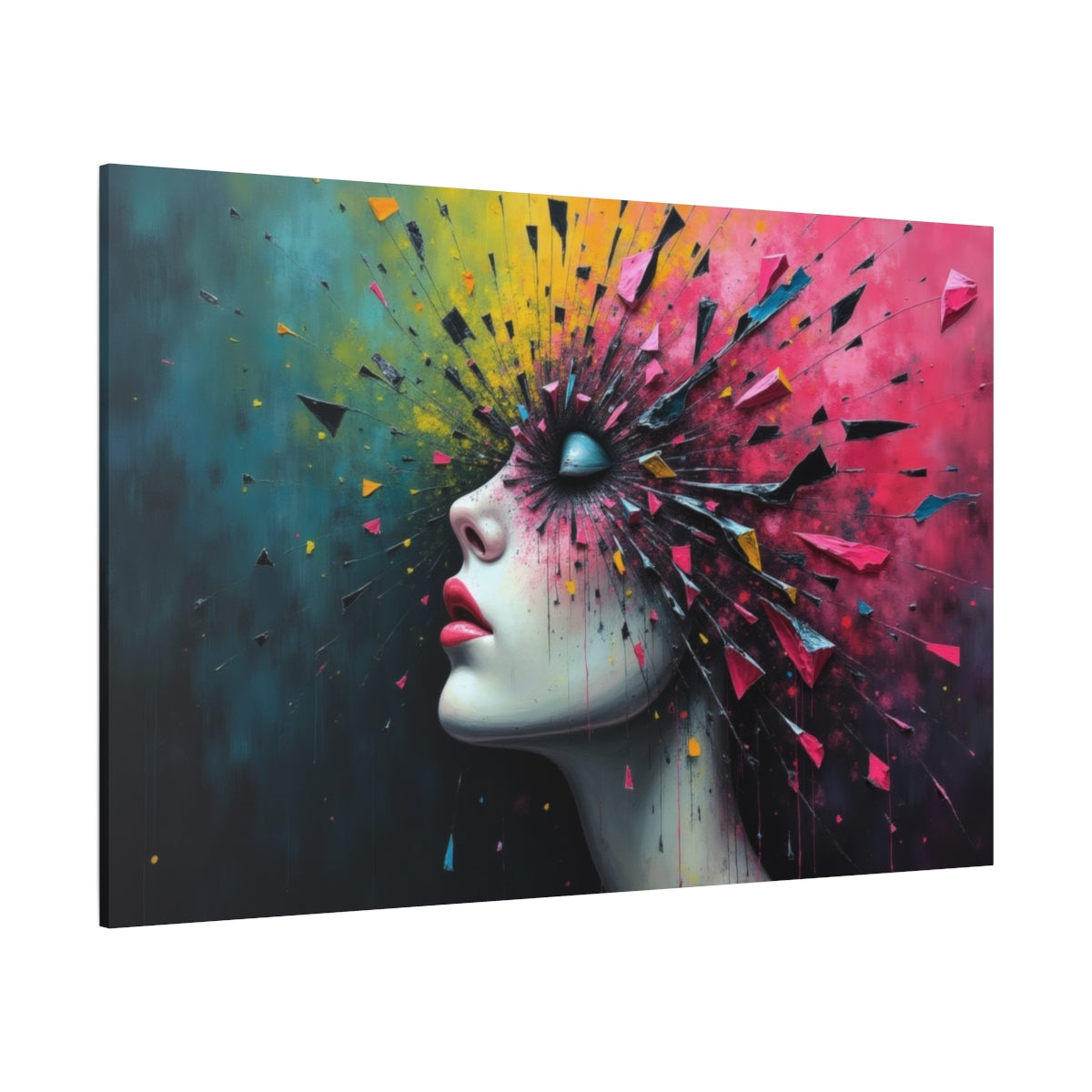 Explosive Color Portrait