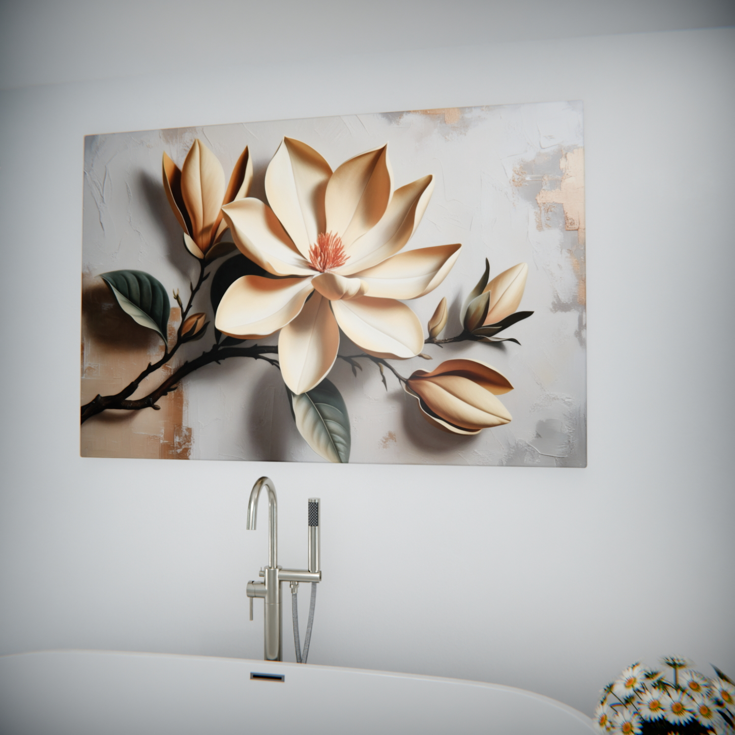 Golden Magnolia Elegance