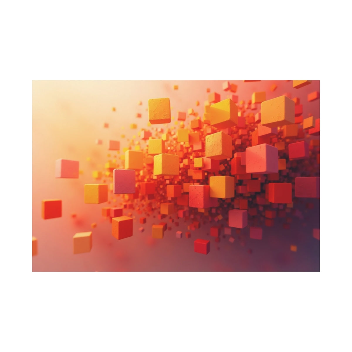 Spectrum of Cubes in Motion
