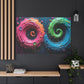 Vibrant Fusion of Colors