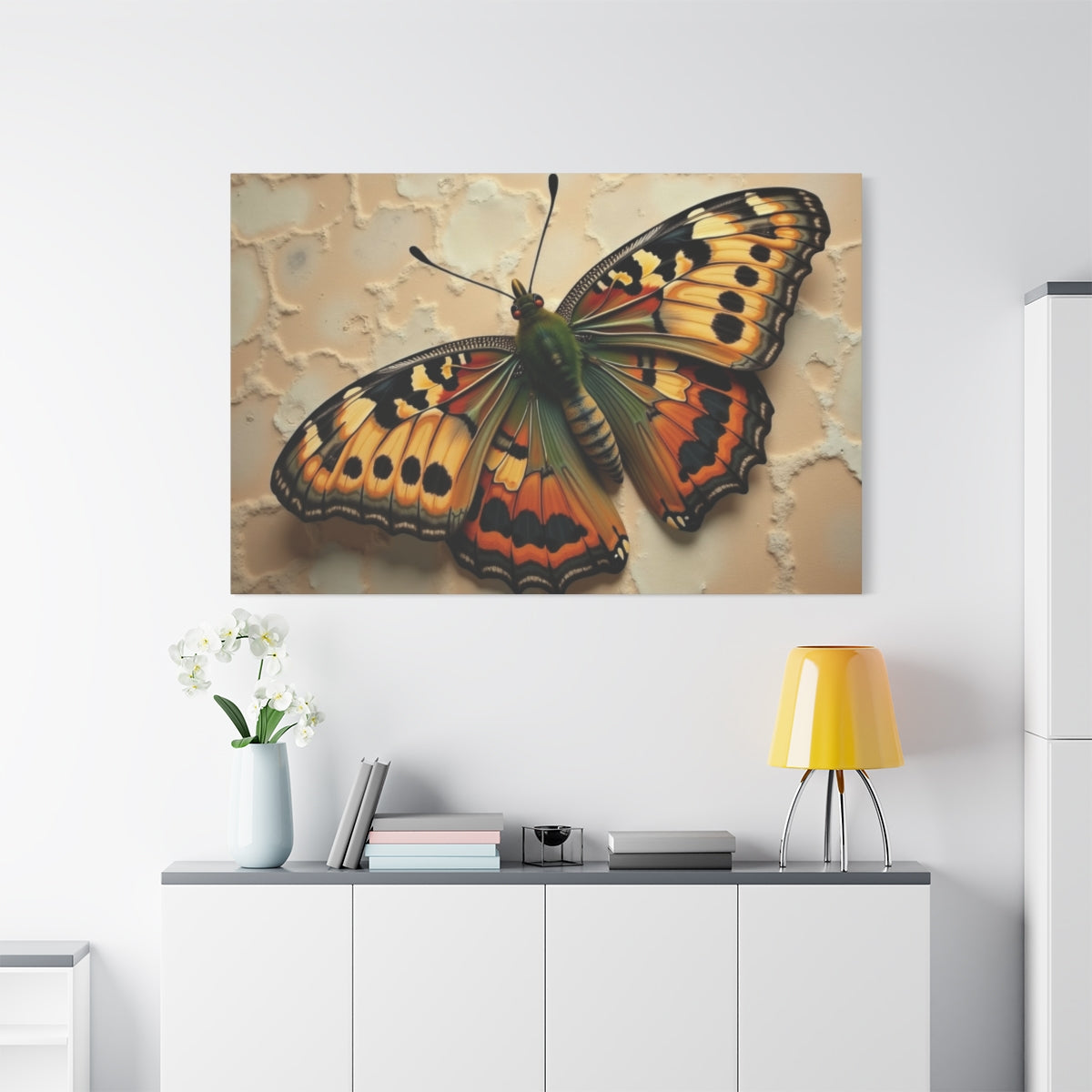 Vibrancy of the Painted Butterfly