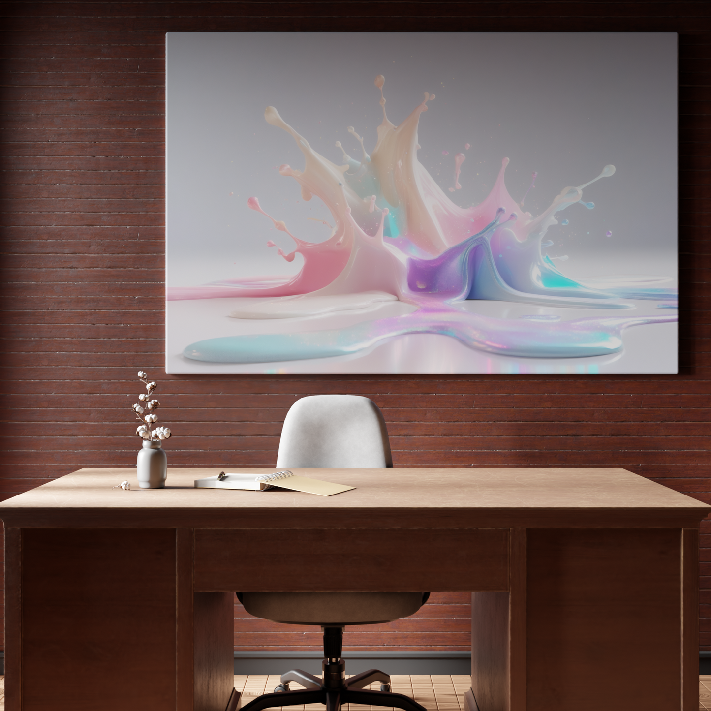 Pastel Paint Symphony