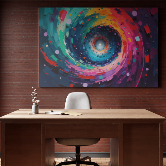 Cosmic Vortex of Color