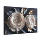 Blossoms in Metallic Hues