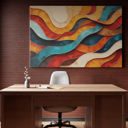 Vibrant Waves of Color