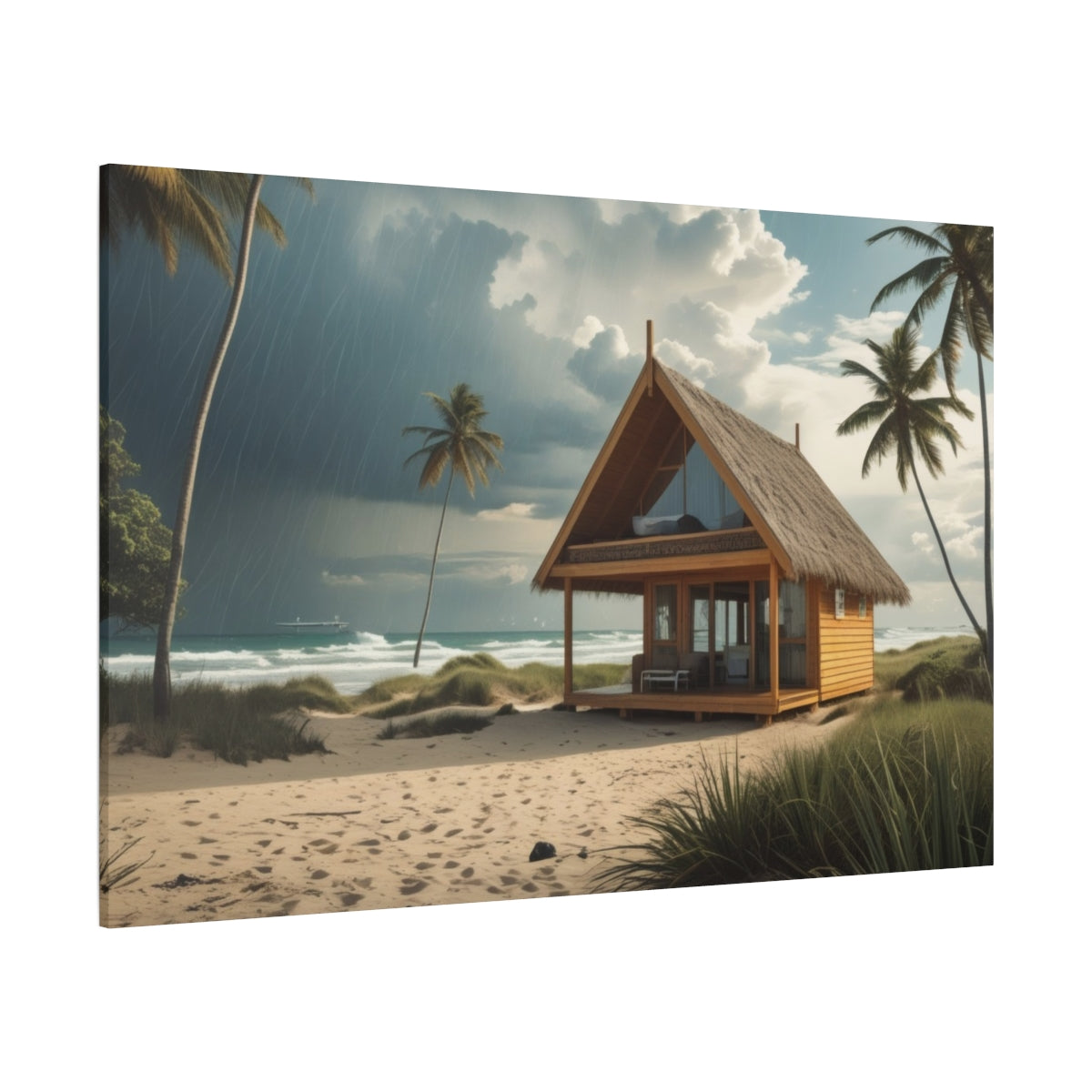 Tropical Escape by the Seaside