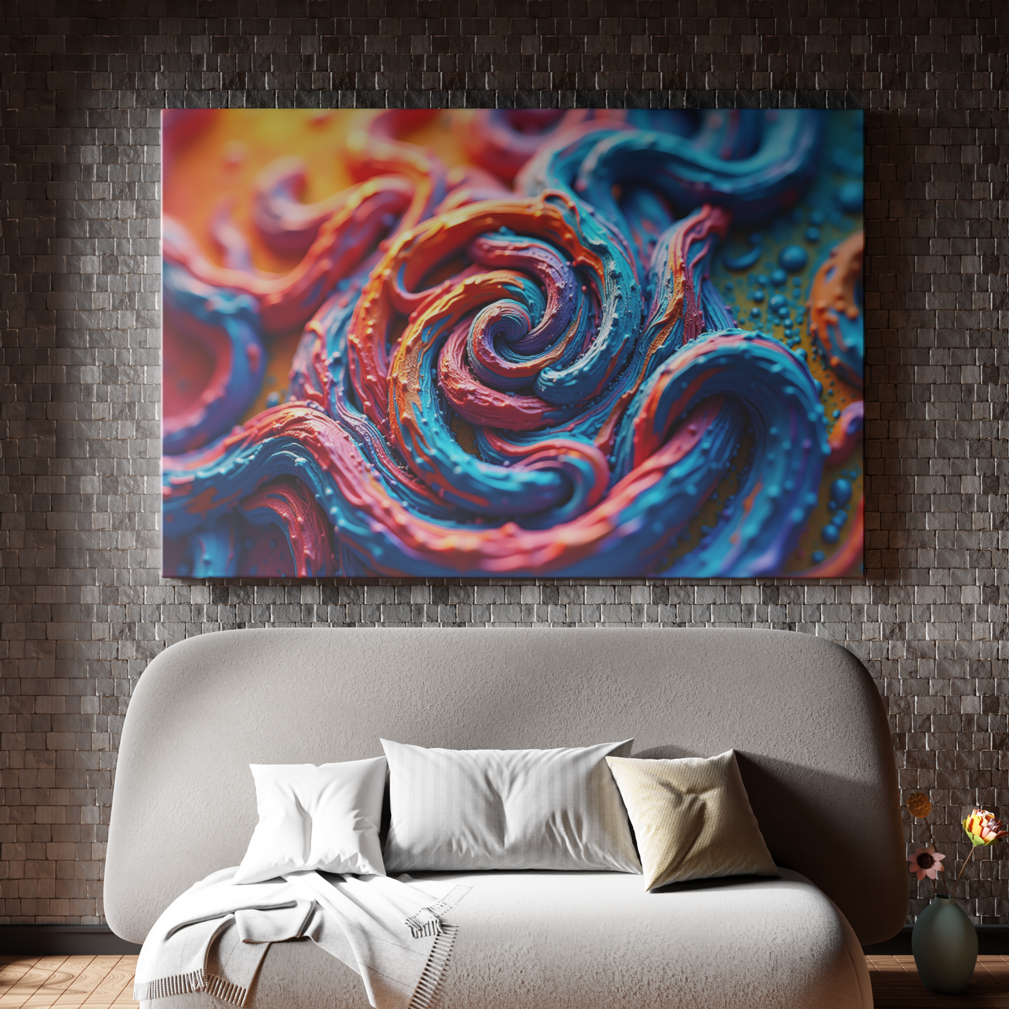 Vibrant Liquid Vortex