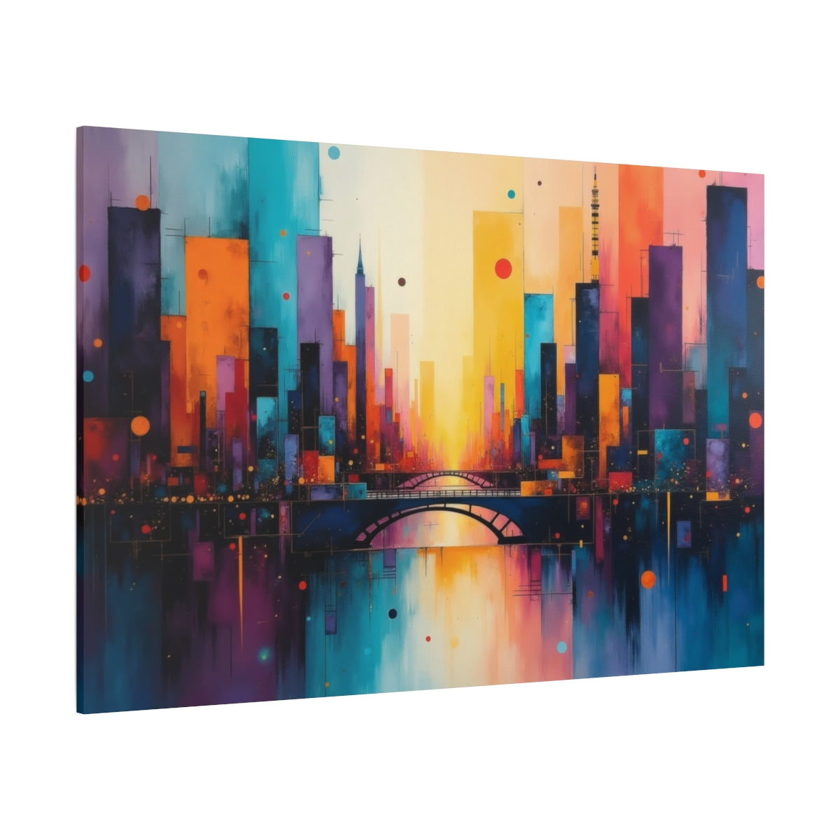 Vibrant Cityscape Symphony