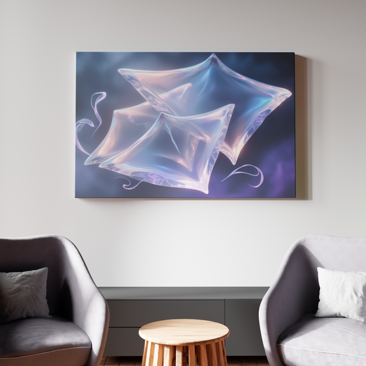 Ethereal Iridescence: Dancing Light