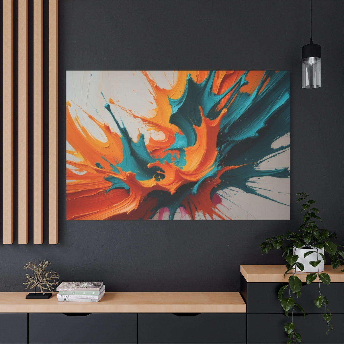 Vibrant Explosion