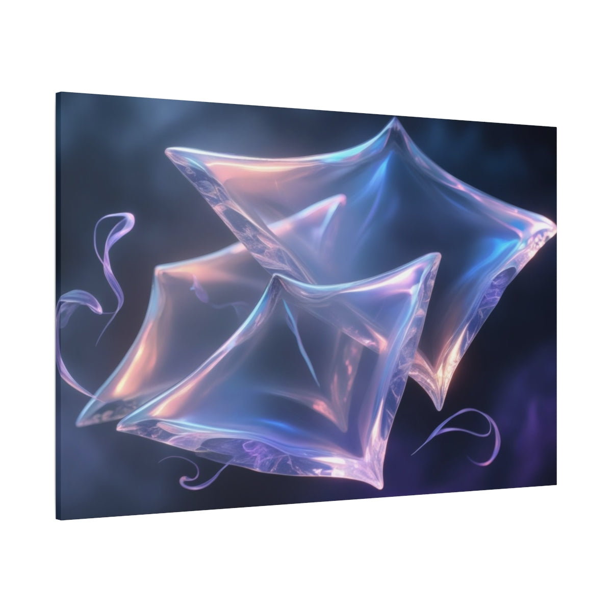 Ethereal Iridescence: Dancing Light