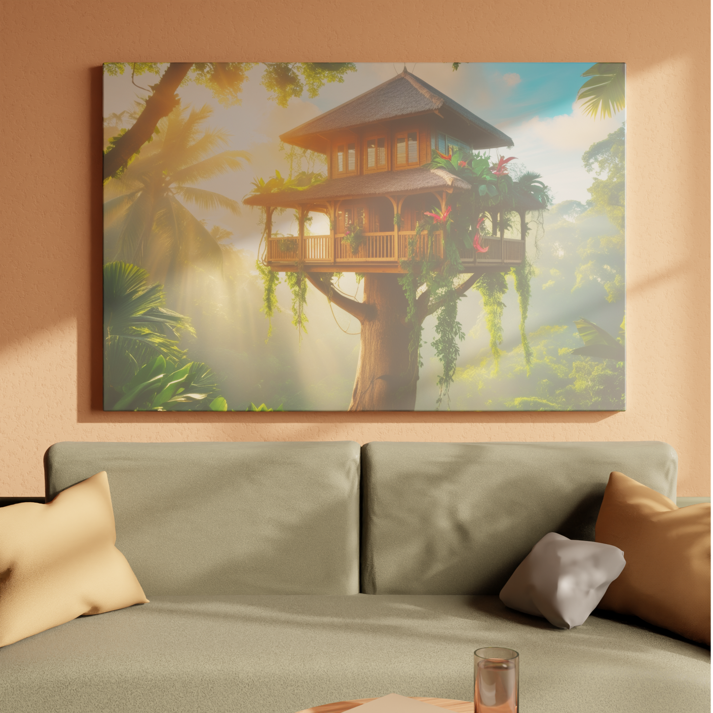Sunlit Jungle Retreat