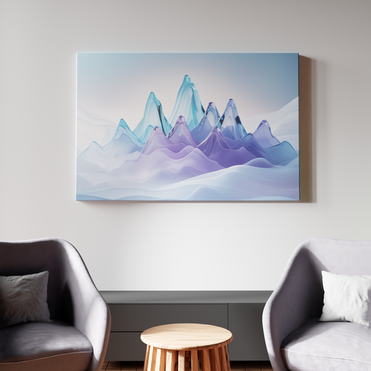 Ethereal Peaks of Glass