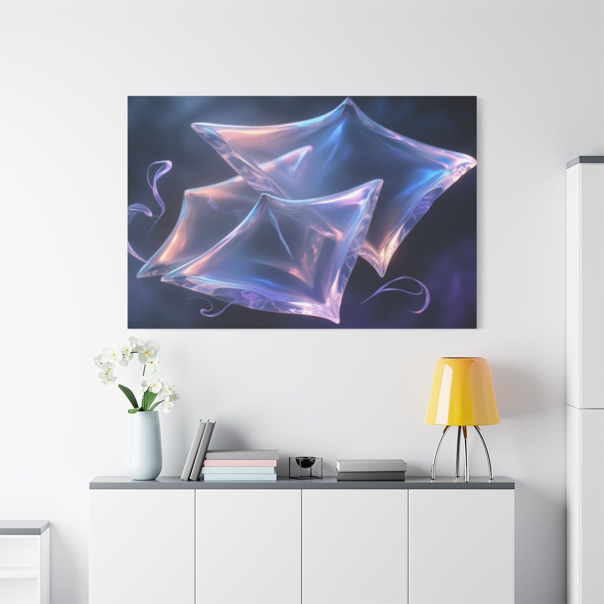 Ethereal Iridescence: Dancing Light
