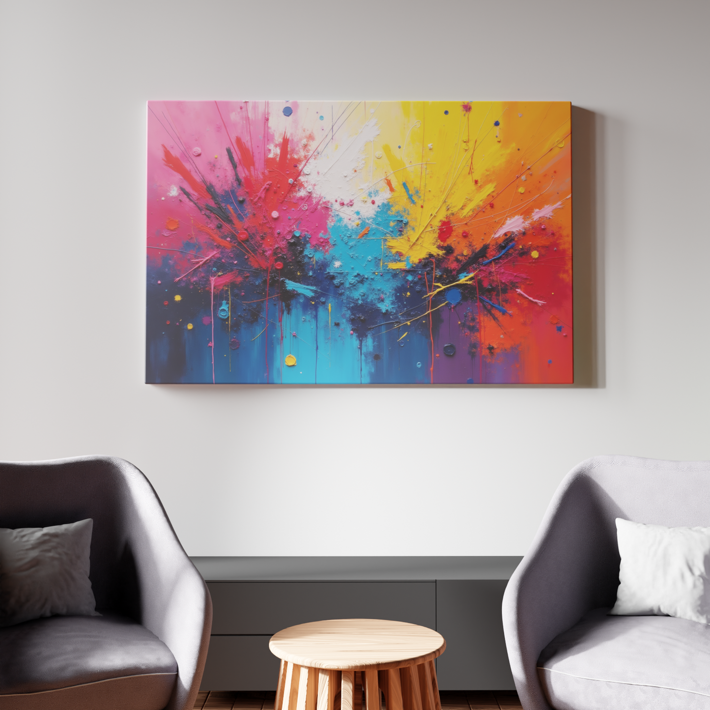 Explosive Color Symphony