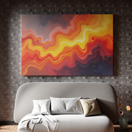 Molten Rhythm of Sunset