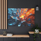 Fiery Metallic Blossom