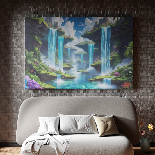 Mystical Waterfall Valleys