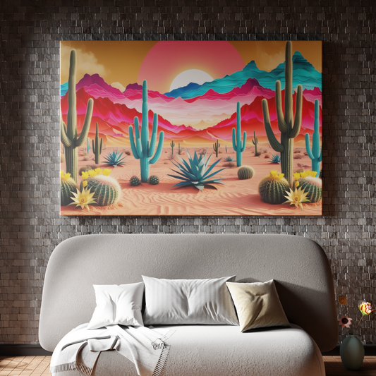 Desert Dreamscape in Technicolor