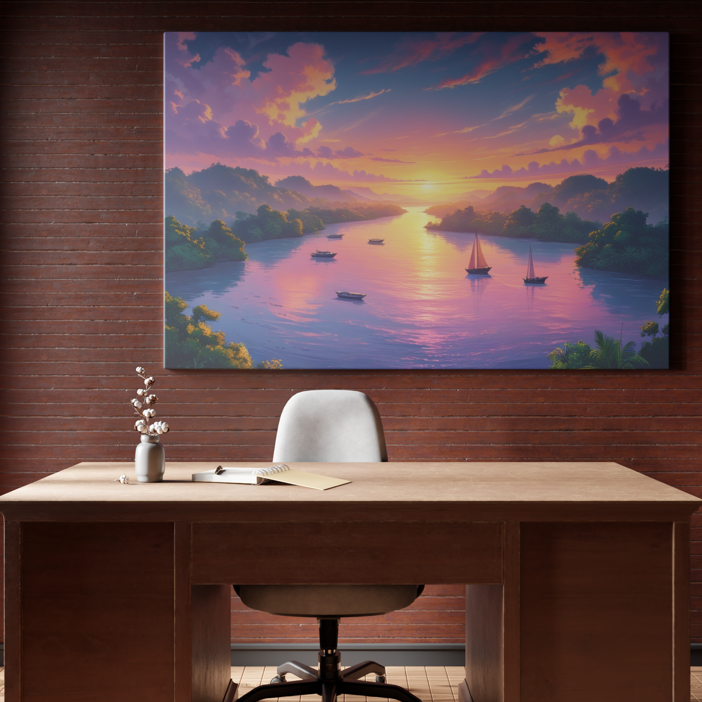Tranquil Twilight Voyage