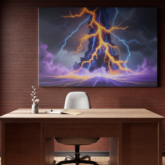 Electrifying Skies: A Dance of Lightning