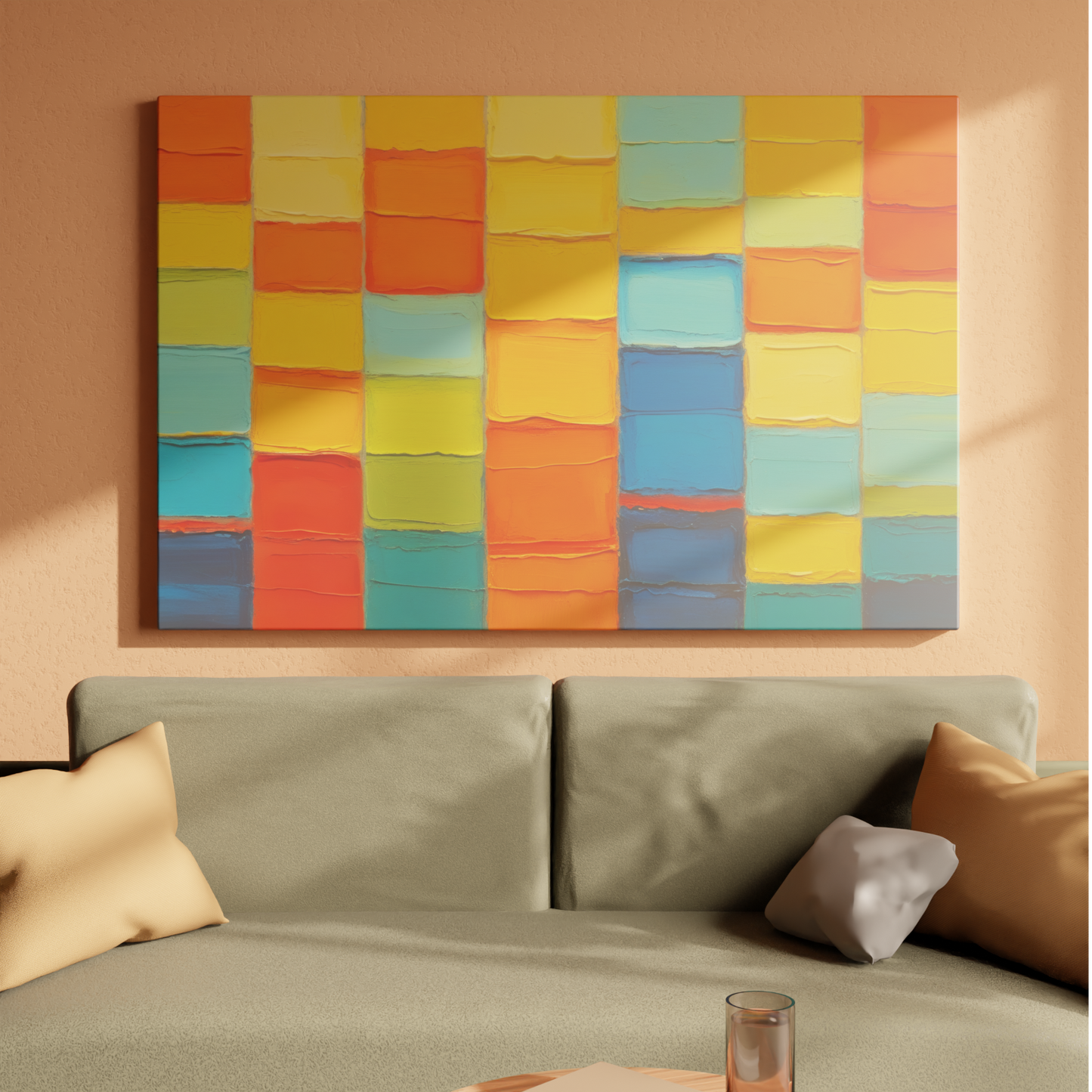 Vibrant Mosaic Symphony