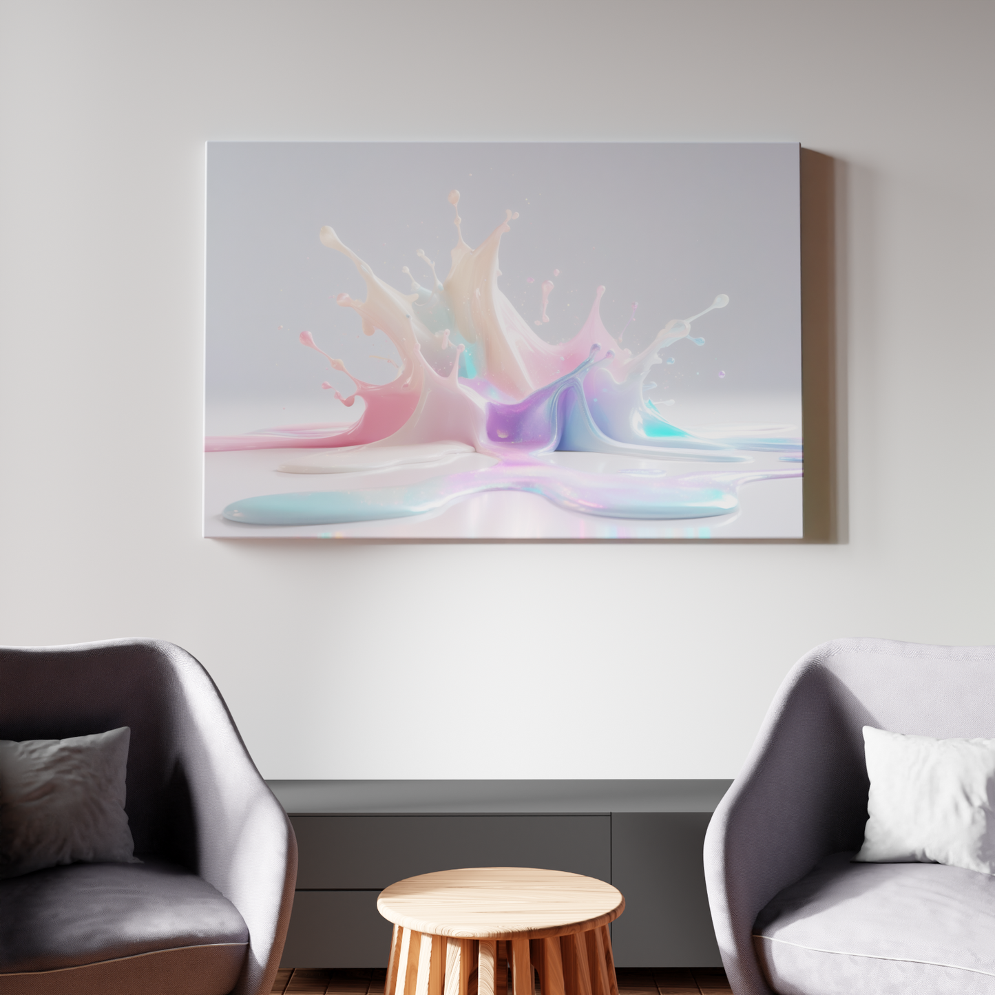 Pastel Paint Symphony