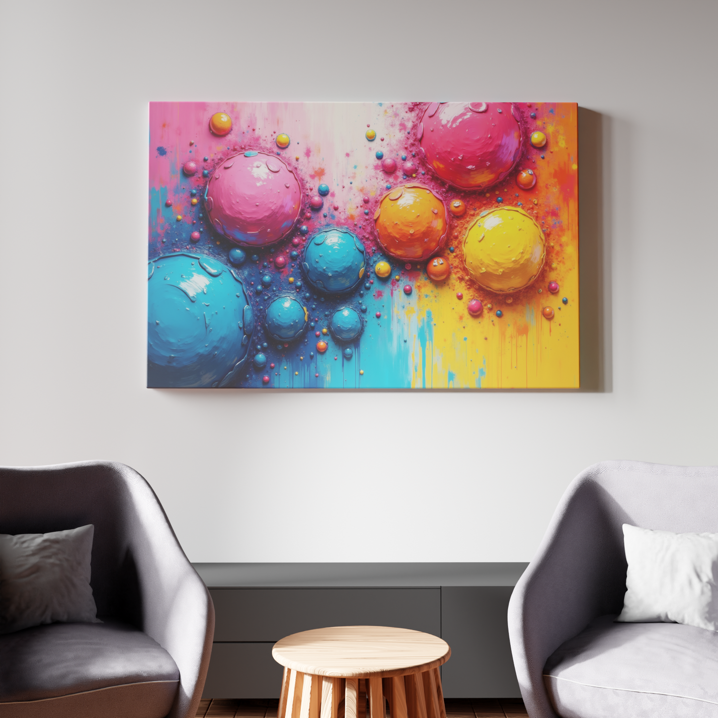 Cosmic Bubbles of Color