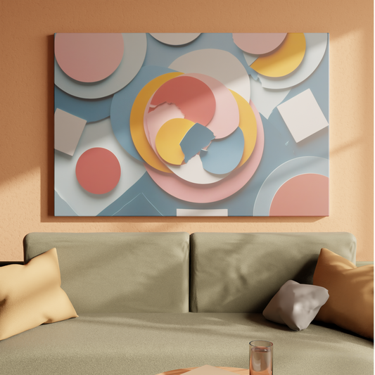 Abstract Geometry of Circles and Squares