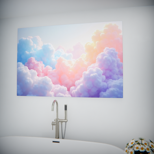 Dreamscape of Cotton Candy Clouds