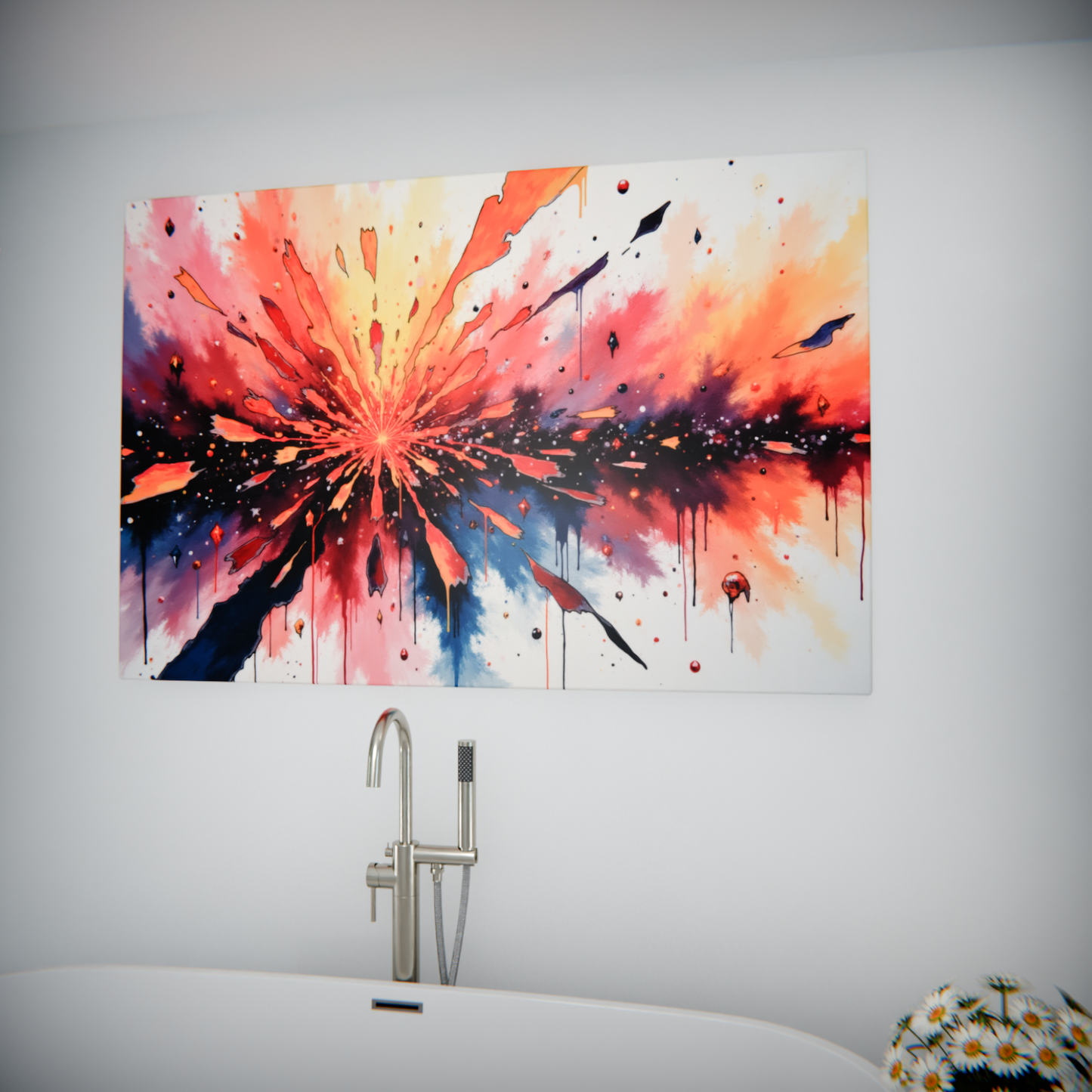 Explosive Burst of Color