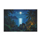 Moonlit Ruins by the Sea
