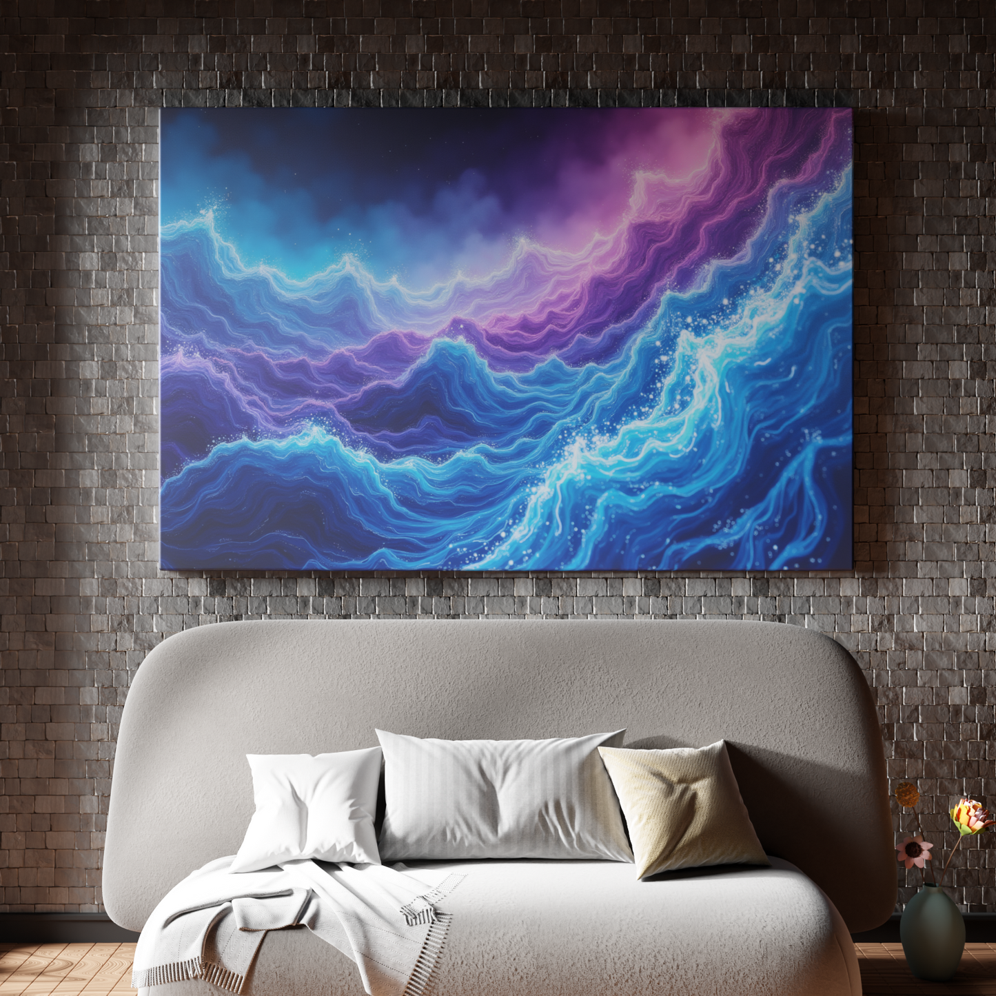 Cosmic Waves of Radiant Light